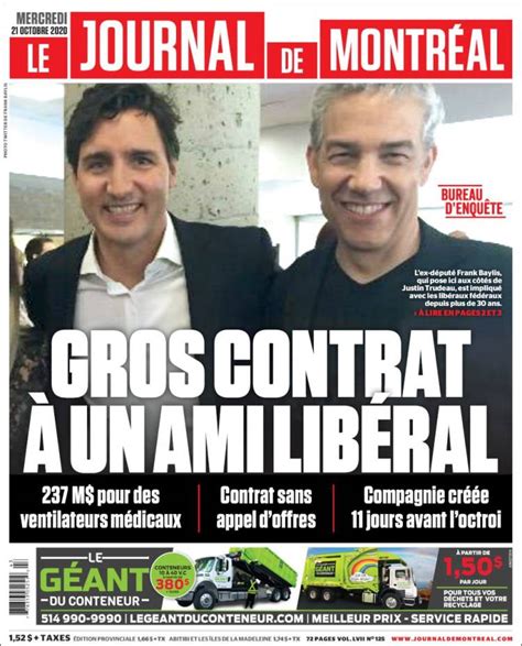 journal la presse de montréal.